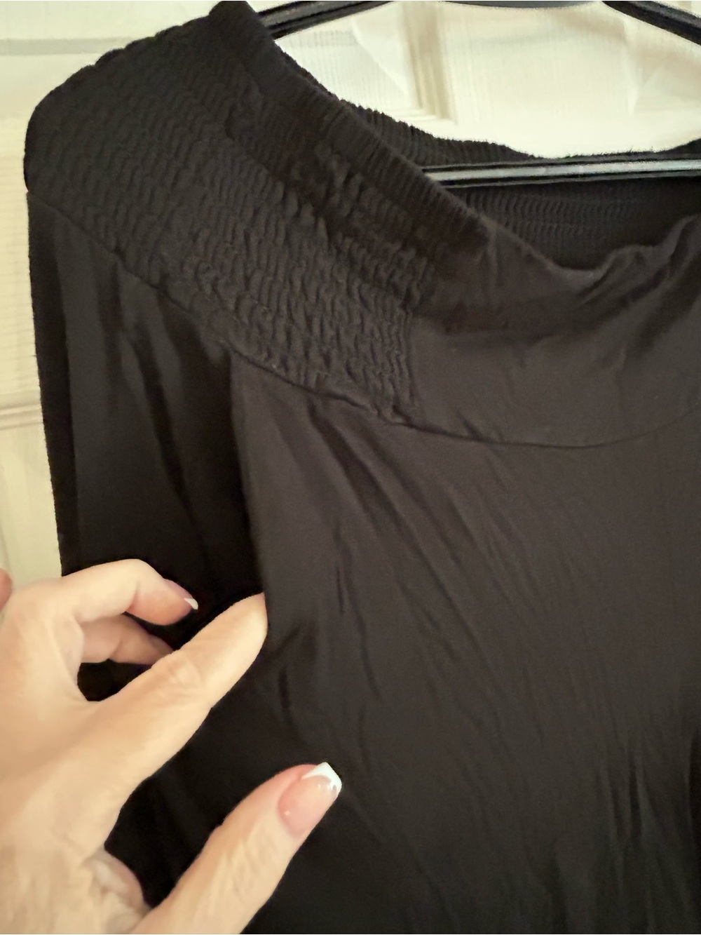 torrid Crop Super Soft Wide-Leg Pant Deep Black Size 1 - Picture 4 of 6